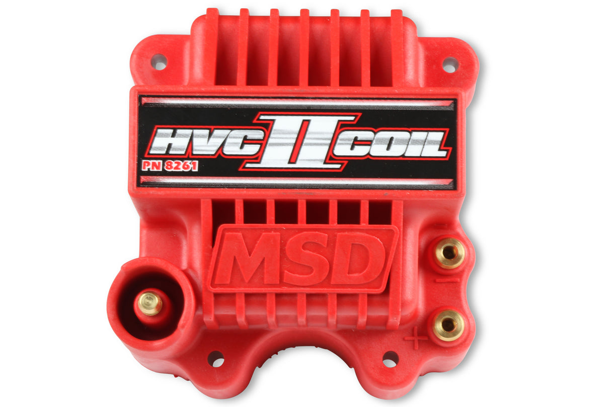 MSD Ignition Coil - HVC-2 Series - Red - 8261