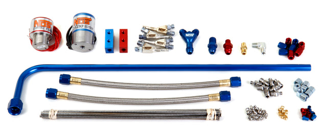 NOS Pro Race Fogger "Professional" Nitrous System -4 cylinder,Soft Plume Nozzles - 04468NOS