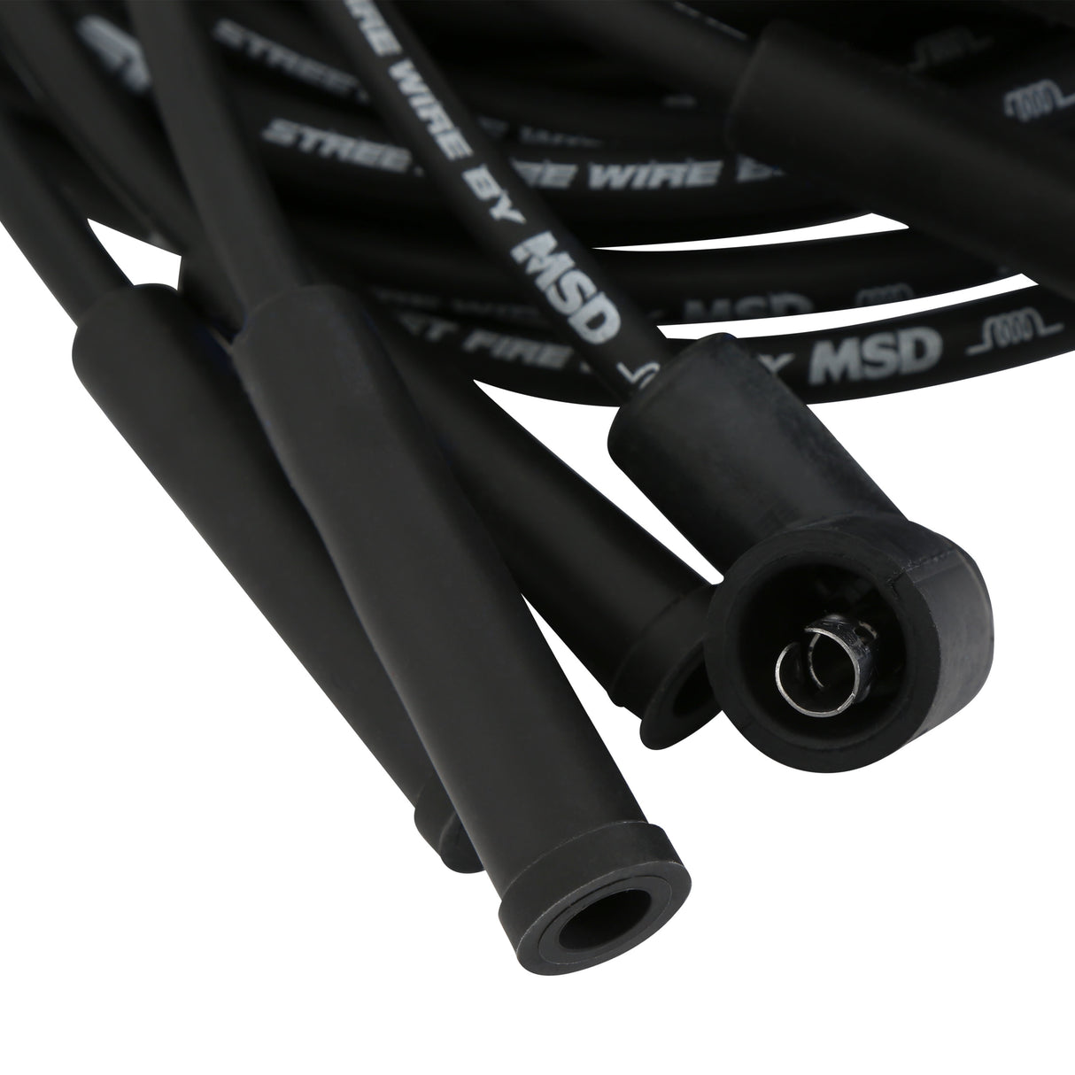 MSD Street-Fire Wire Set V8 Multi-Angle, Sock/HEI Univ - 5551