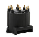 MSD Black Distributor Cap, GM HEI, Late Model, Ext Coil - 84263
