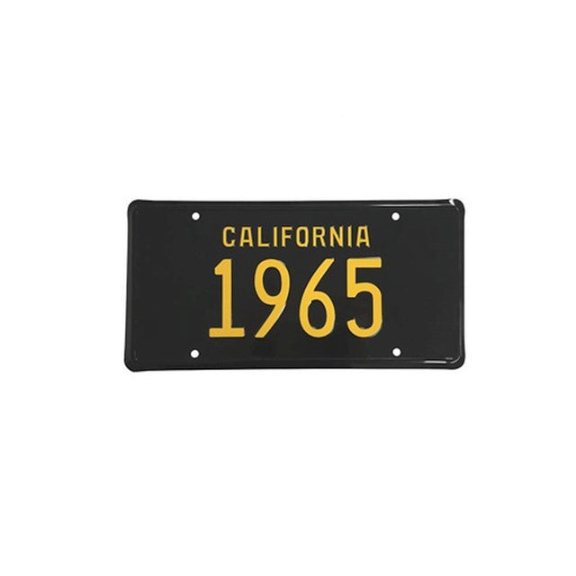 Scott Drake 1965 California License Plate - ACC-LP-65C