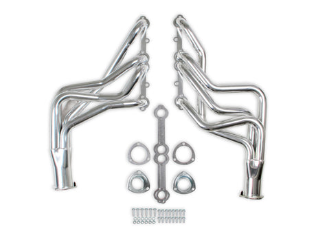 Flowtech Long Tube Header - Ceramic Coated Finish -1-5/8 in. x 3.0 in. - 31100FLT