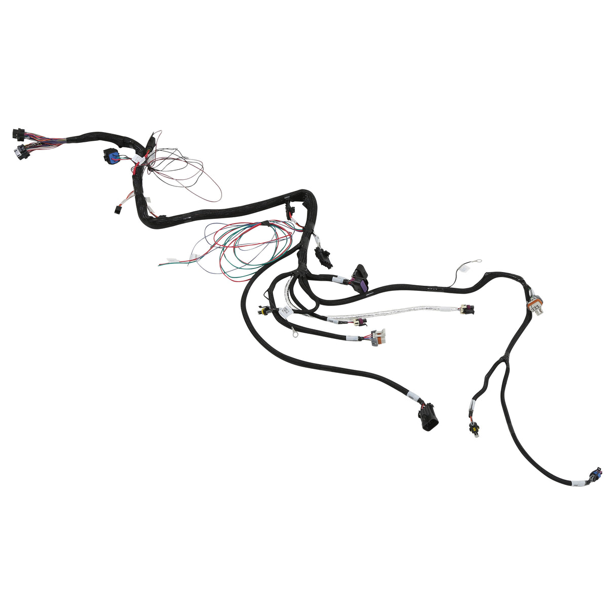 Holley EFI LS 24X 8-Injector TBI Harness - 558-137