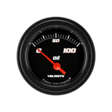 Classic Instruments Velocity Black 2 1/8" Oil Pressure - VS81BBLF