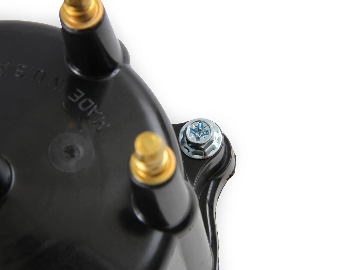 ACCEL Distributor Cap - Jeep 4.0L - Male - HEI Style - Black - 120330