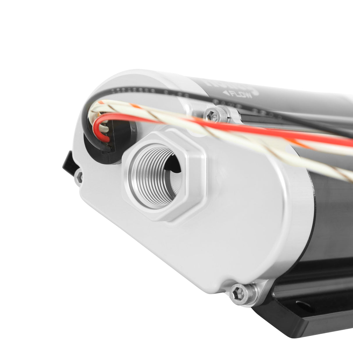 Holley 12-1200-2 130 GPH Dominator In-Line Billet Fuel Pump (Dual Inlet)