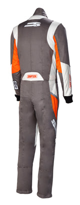 Simpson AIRSPEED SUIT ALLOY/ORANGE/WHITE XXL - AS05521
