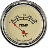 Classic Instruments Vintage 2-1/8" Centigrade Temperature Gauge - VT25SLC