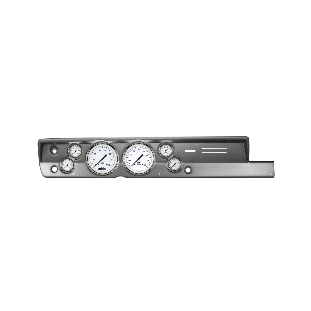 Classic Instruments 67-69 PLY BAR-CUDA WHIT HOT FS 6ga-MOPAR - CDPB67WH151BA