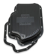 Mr Gasket Transmission Oil Pan - Black Steel - 9786BMRG