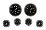 Classic Instruments Hot Rod Six Gauge Set 351 - HR351SLF