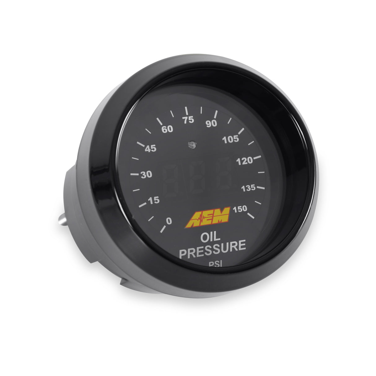 AEM Classic Digital 150 PSI OIL Pressure Gauge Kit - 30-4407