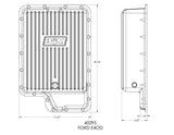 B&M Hi-Tek Deep Transmission Pan - Aluminum - 40295