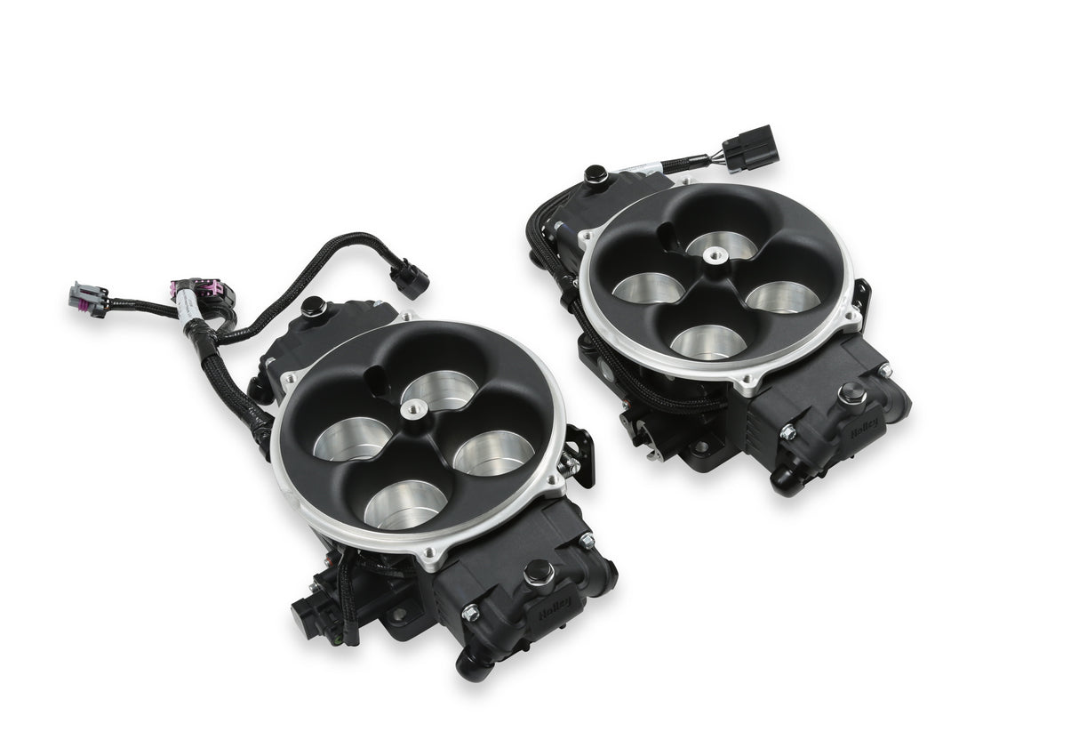 Holley 550-1081 EFI Terminator X Stealth 2x4 4500 Kit - Black