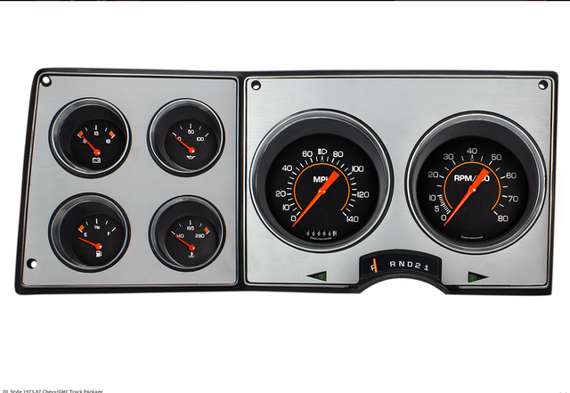 Classic Instruments 1973-87 Chevy/GMC direct-fit cluster - CT73OL