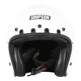 Simpson Motorcycle Chopper Helmet - White - Medium - CHOP1MD