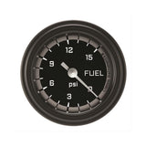 Classic Instruments Autocross Gray 2-1/8" Fuel Pressure Gauge (15 PSI) - AX145GBLF