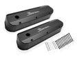 Holley 890012B Sniper Valve Cover - Fabricated Aluminum - Ford Small Block - Long Bolt - Black