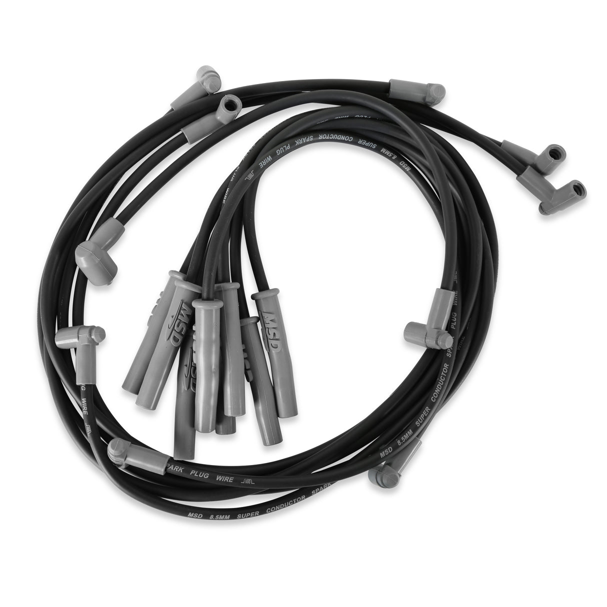 MSD Wire Set, SC Blk, Chry. 383-440 HEI for MSD Dist. - 32733