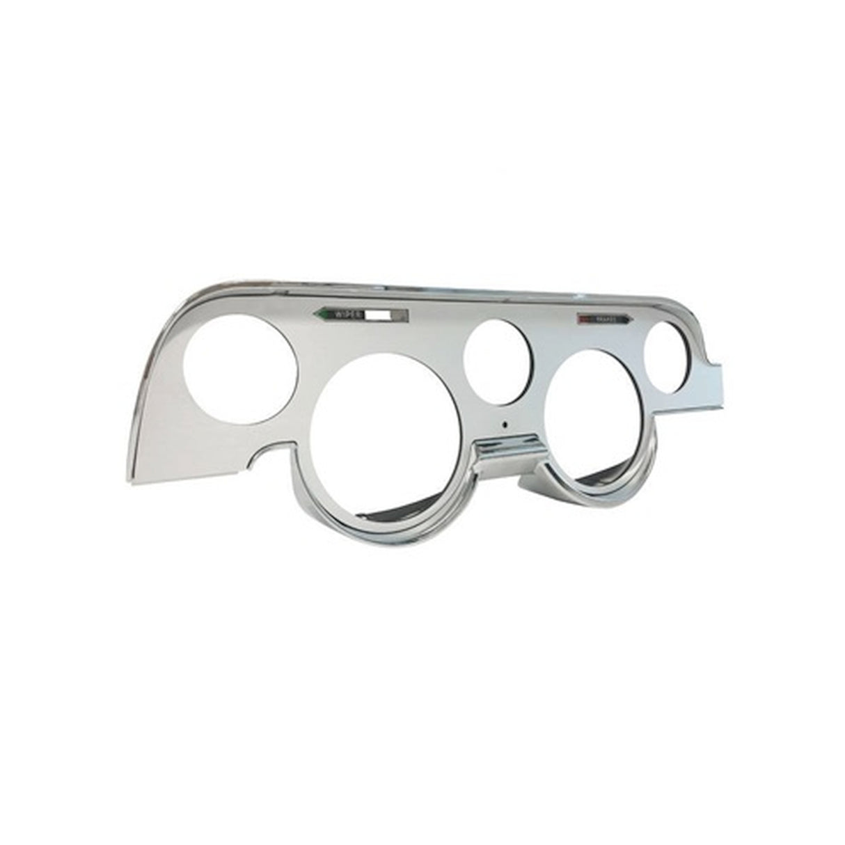 Scott Drake Custom Instrument Bezel, Brushed Aluminum - C7ZZ-10838-AL