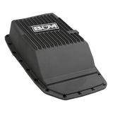 B&M Hi-Tek Deep Transmission Pan - Black Aluminum - 70394