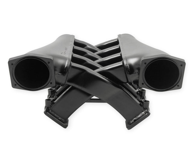 Holley 822242 Sniper EFI Fabricated Intake Manifold Dual Plenum 102mm LS3/L92, Rail Kit - Blk