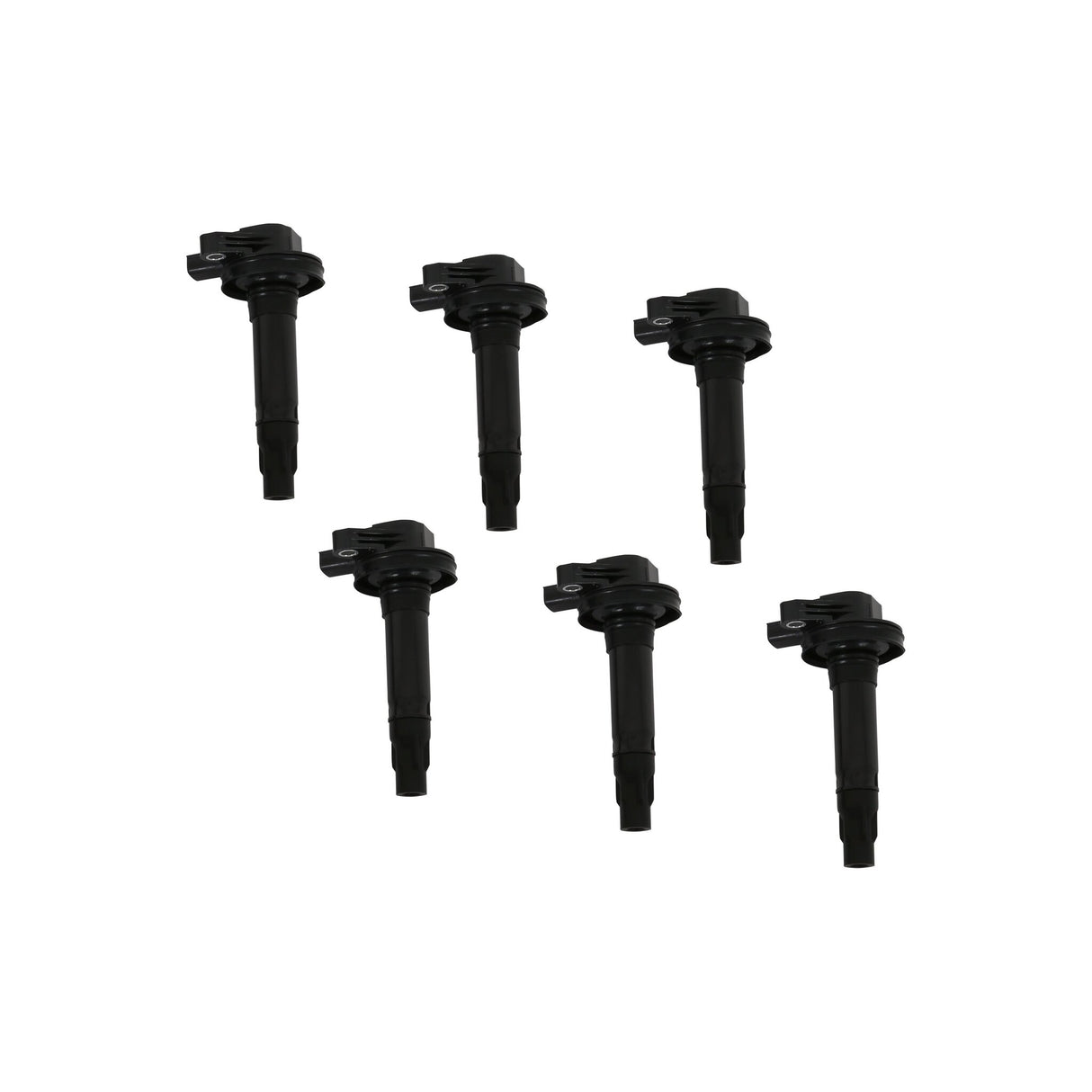 ACCEL Ignition Coil - Super Coil series - 2007-2016 Ford 3.5L/3.7L V6, Black, 6-pack - 140061K-6