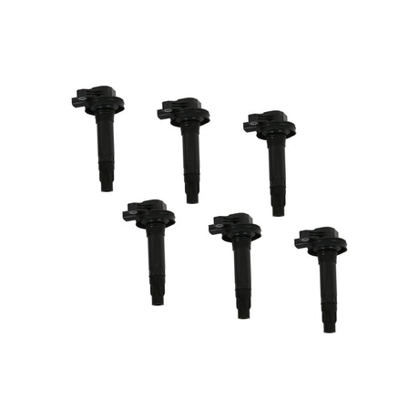 ACCEL Ignition Coil - Super Coil series - 2007-2016 Ford 3.5L/3.7L V6, Black, 6-pack - 140061K-6