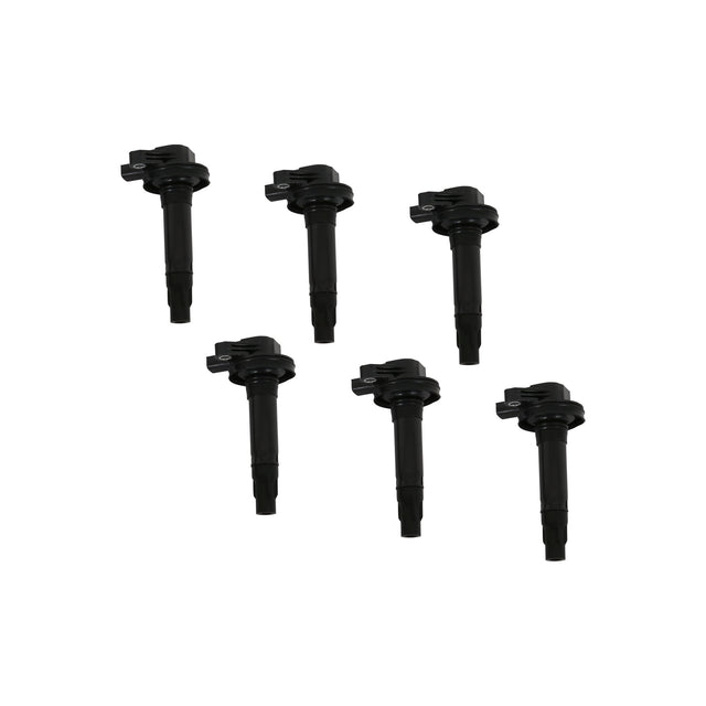 ACCEL Ignition Coil - Super Coil series - 2007-2016 Ford 3.5L/3.7L V6, Black, 6-pack - 140061K-6