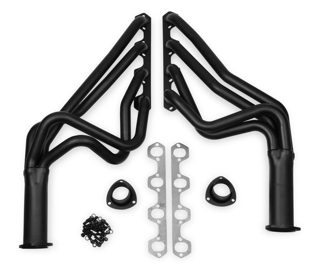 Flowtech Long Tube Header - Black Paint - 12102FLT