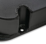 Holley 241-281 GM Licensed Valve Cover - Track Series - BBC - Fabricated Aluminum - Short Bolt - Black