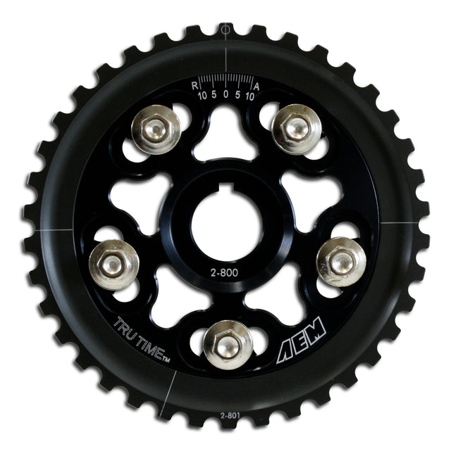 AEM Tru-Time Adjustable Cam Gear - 23-800BK