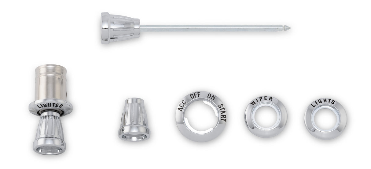 Scott Drake Dash Knob and Bezel Kit - C5ZZ-10852-K
