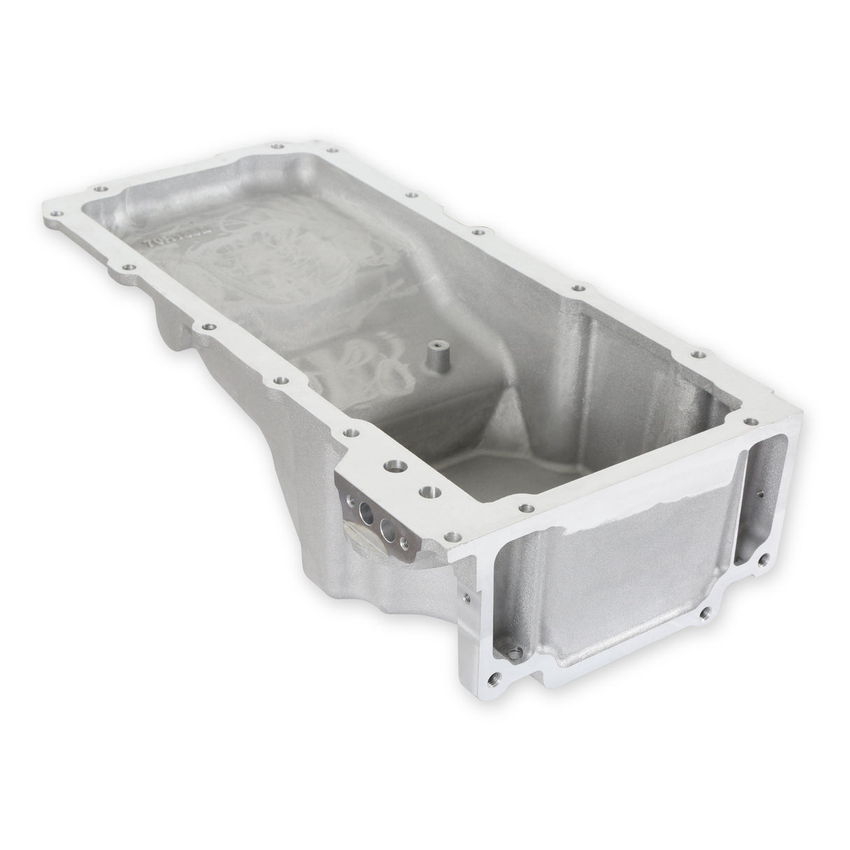 Holley 302-5 GM LS Swap Oil Pan - Most Front Clearance - No Drain-Back Holes
