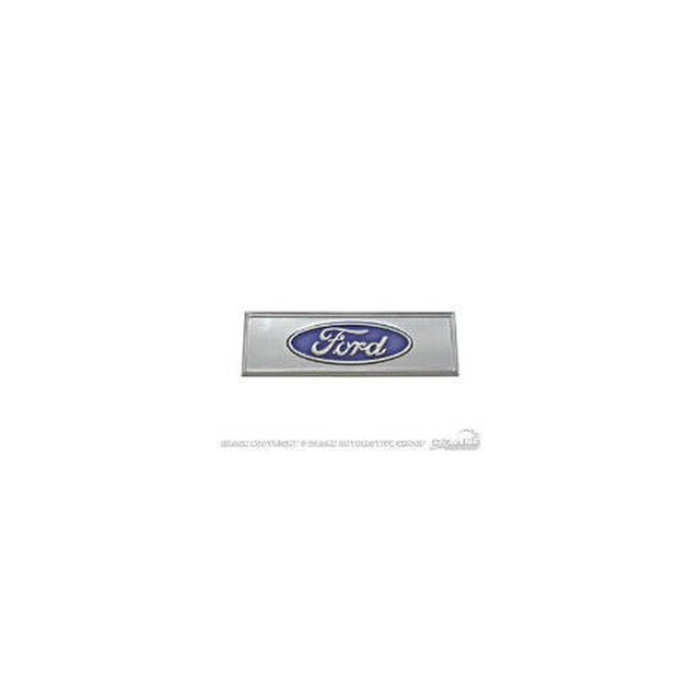 Scott Drake Sill Plate Emblem, Ford Logo, Blue - C7ZZ-6513208-T