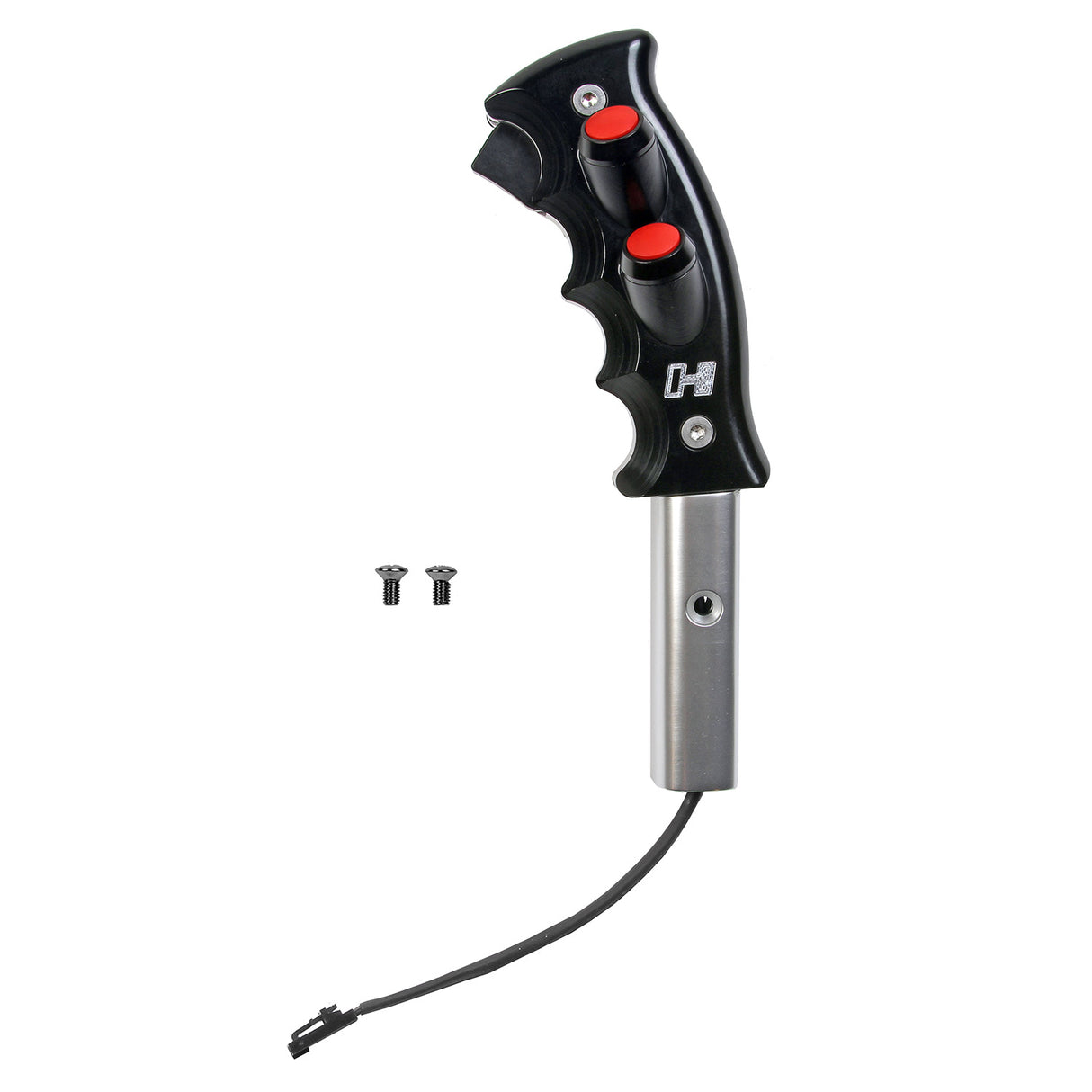 Hurst Billet/Plus Pistol Grip Auto Shift Handle - Manual Shift Buttons - 5380440