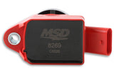 MSD Ignition Coil - Blaster Series - Fits Hyundai and KIA 1.6L Turbo - Red - 8269