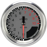 Classic Instruments AutoCross Gray 2-5/8" Tachometer Gauge - AX383GAPF