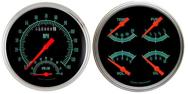 Classic Instruments G/Stock 5" Speedtach & Quad-GM - GS62SLC