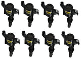 ACCEL Ignition Coil - SuperCoil - 2004-2008 Ford 4.6L/5.4L/6.8L 3-valve- Black- 8-Pack - 140033K-8