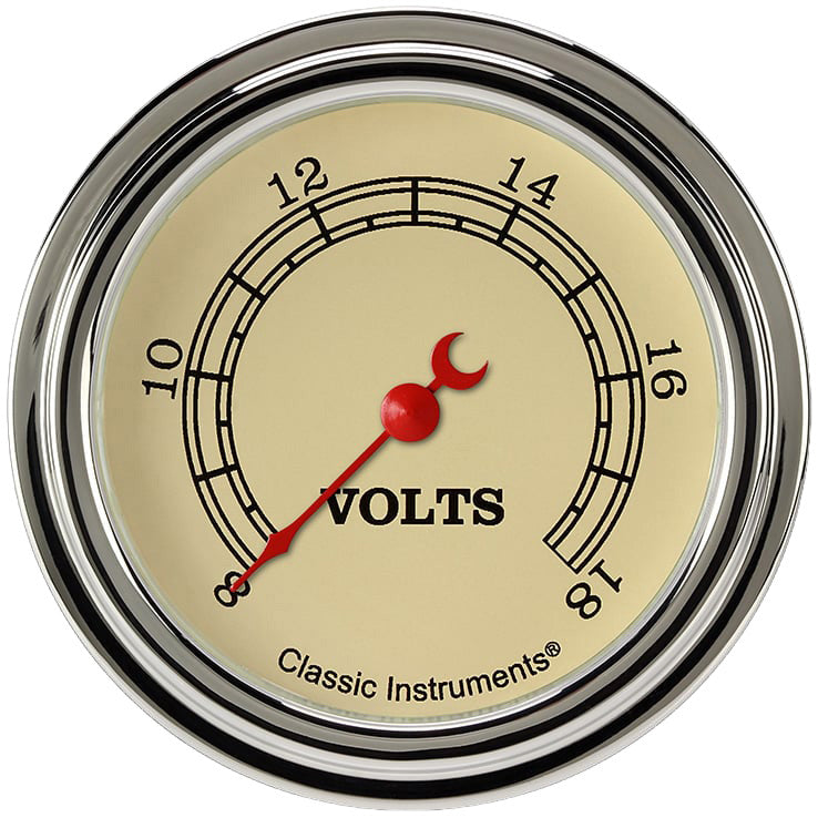 Classic Instruments Vintage 2-5/8" Fuel Level Gauge - VT309SLF