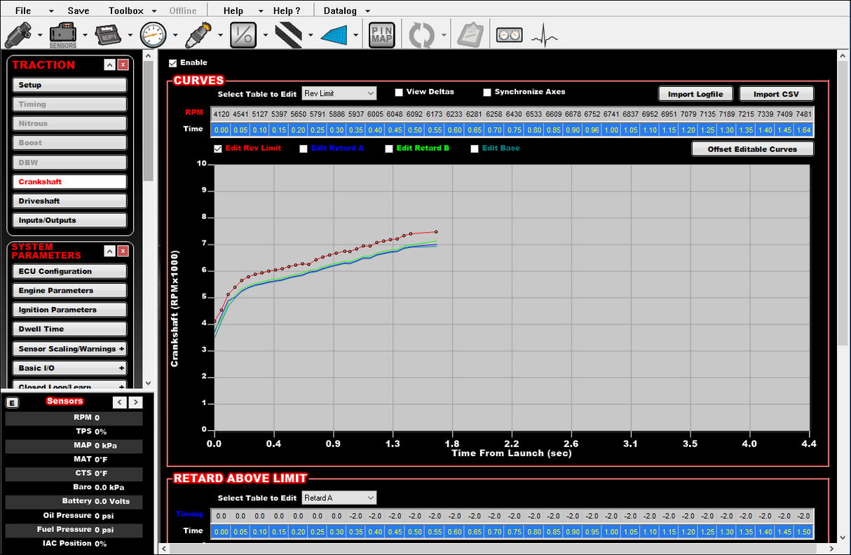 Holley 555-100 Active Speed Management - HP/Dominator