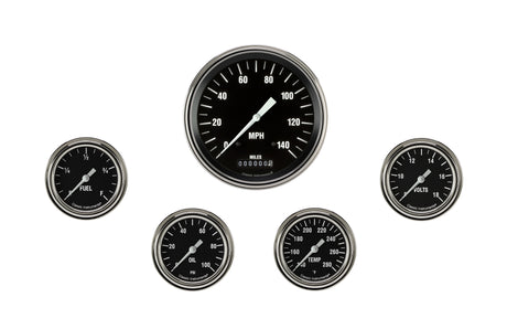 Classic Instruments Hot Rod Five Gauge Set 354 - HR354SLF