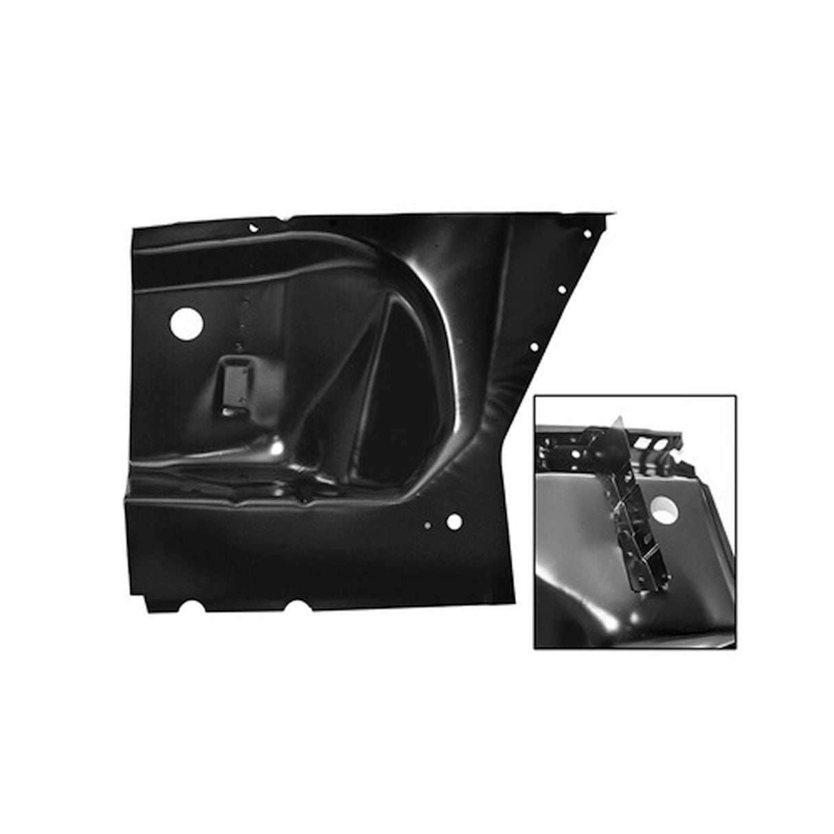 Scott Drake Inner Fender Apron, Right Side - C5ZZ-16054-A