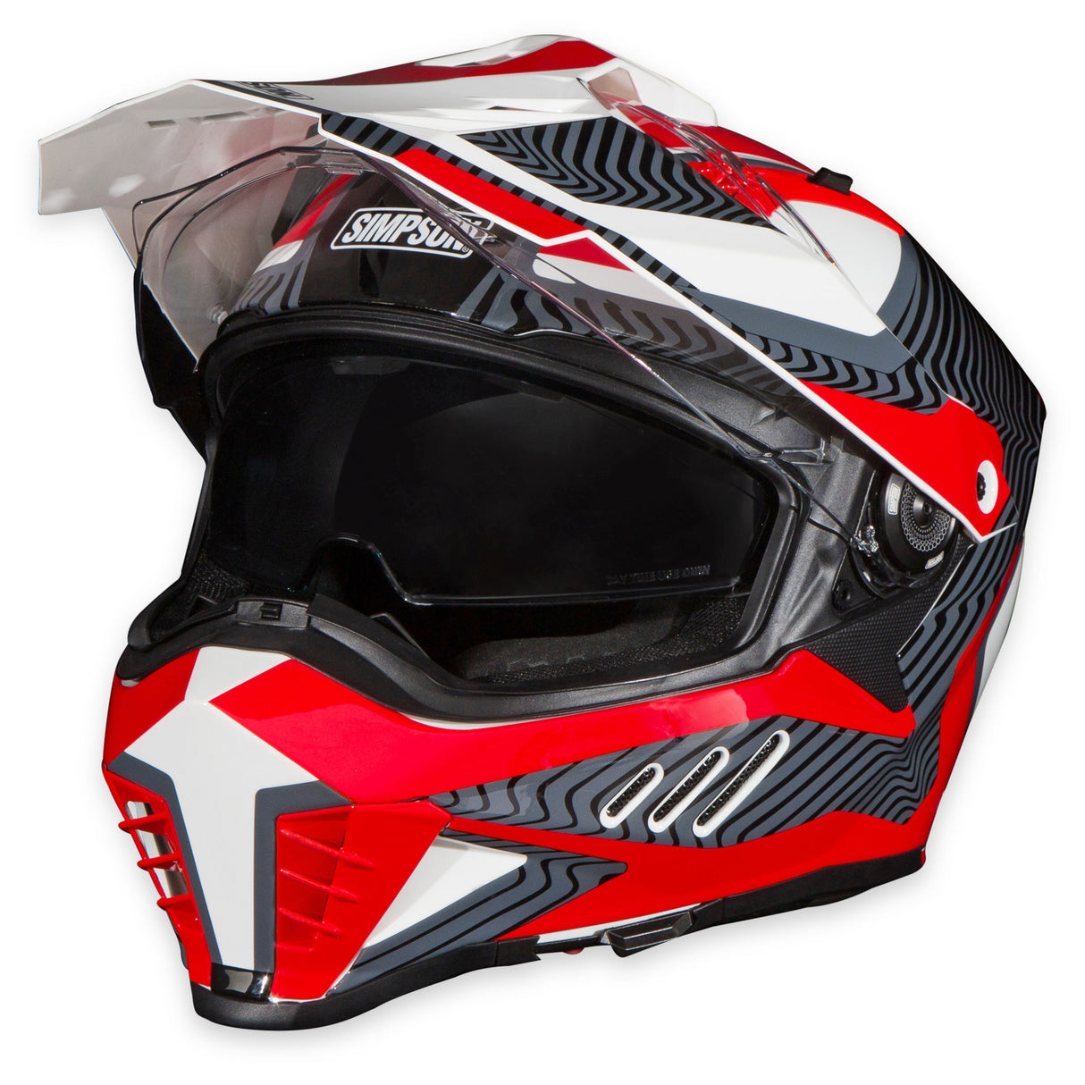 Simpson Motorcycle Xcursion Bandit Helmet - Mojave Red - Large - XBMWRGLG