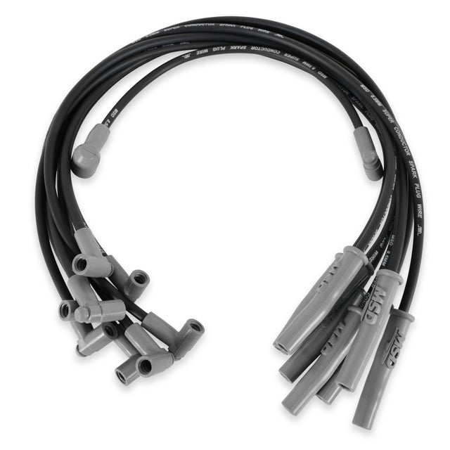 MSD Wire Set, SC Blk, Ford 351C-460, w/HEI Cap - 35383