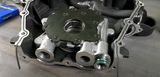Holley 20-320 Godzilla High-Mount Accessory Drive - With Swap Oil Pan and Pump - Base Kit