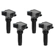 MSD COIL, BLACK, FORD ECO-BOOST 2.0L L4, SET OF 4 - 825974