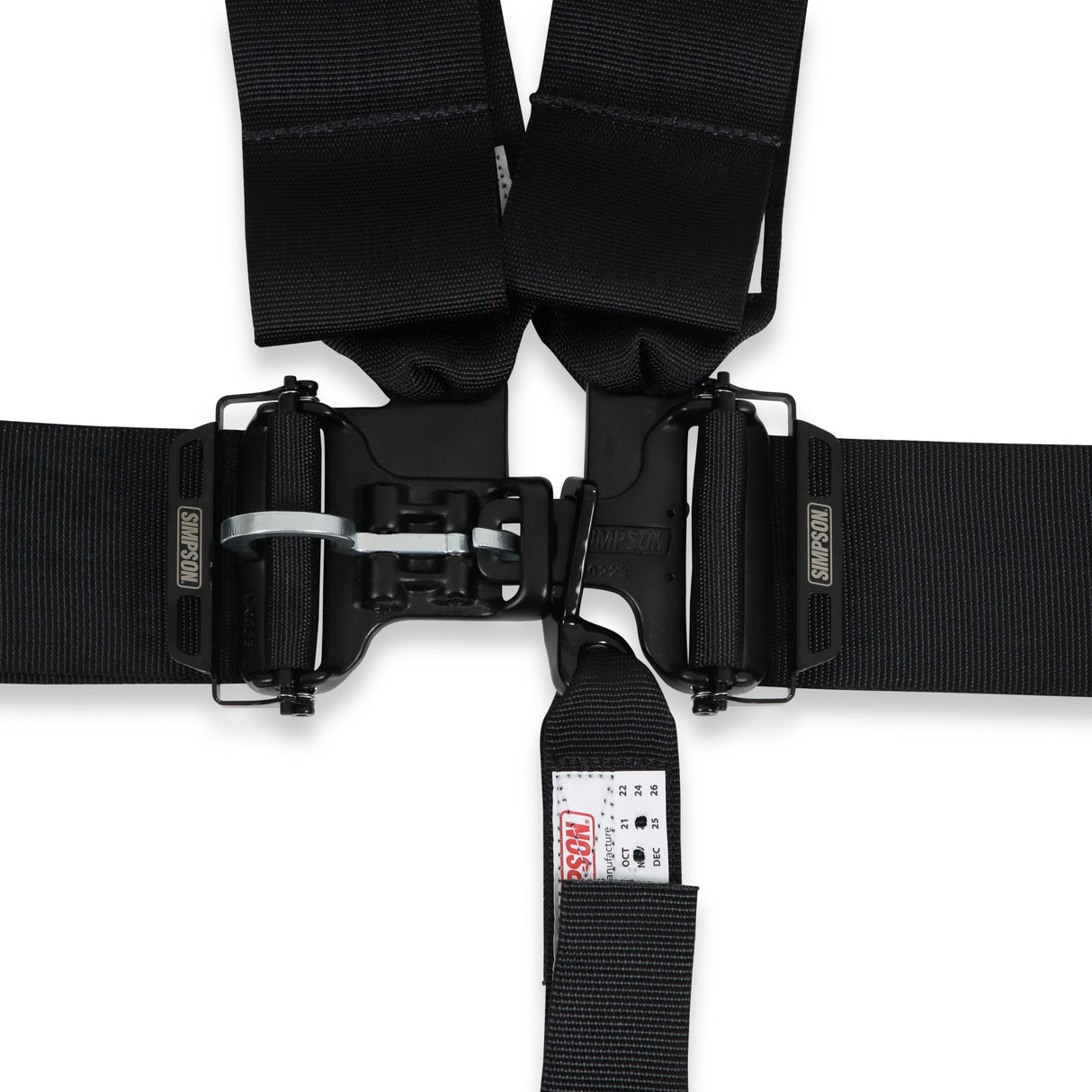 Simpson Latch & Link Off-Road Harness 3" D3 Double Pull down with pads - D3LD5WCP