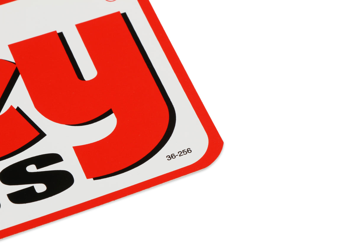 Holley 36-256 HP Carbs Decal